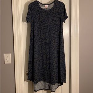 💥 LulaRoe Carly T-shirt Swing Dress XS 0-6